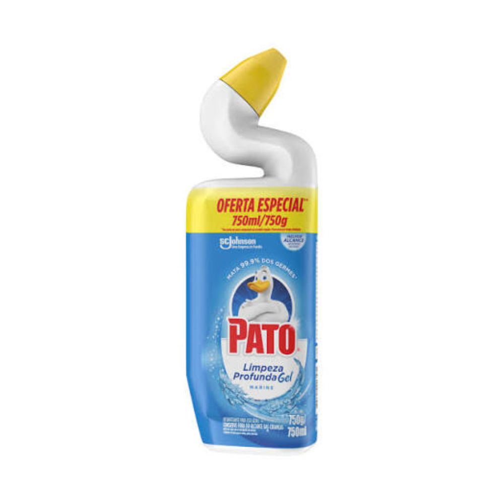 Limpador Sanitário Pato Gel Squeeze Marine 750ml
