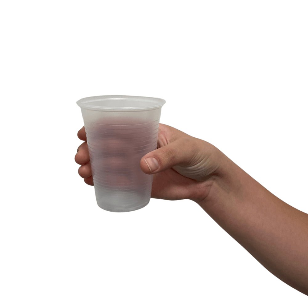 2 Pacotes de Copo de 300ml Transparente PS Totalplast com 100 unidades - e - dona