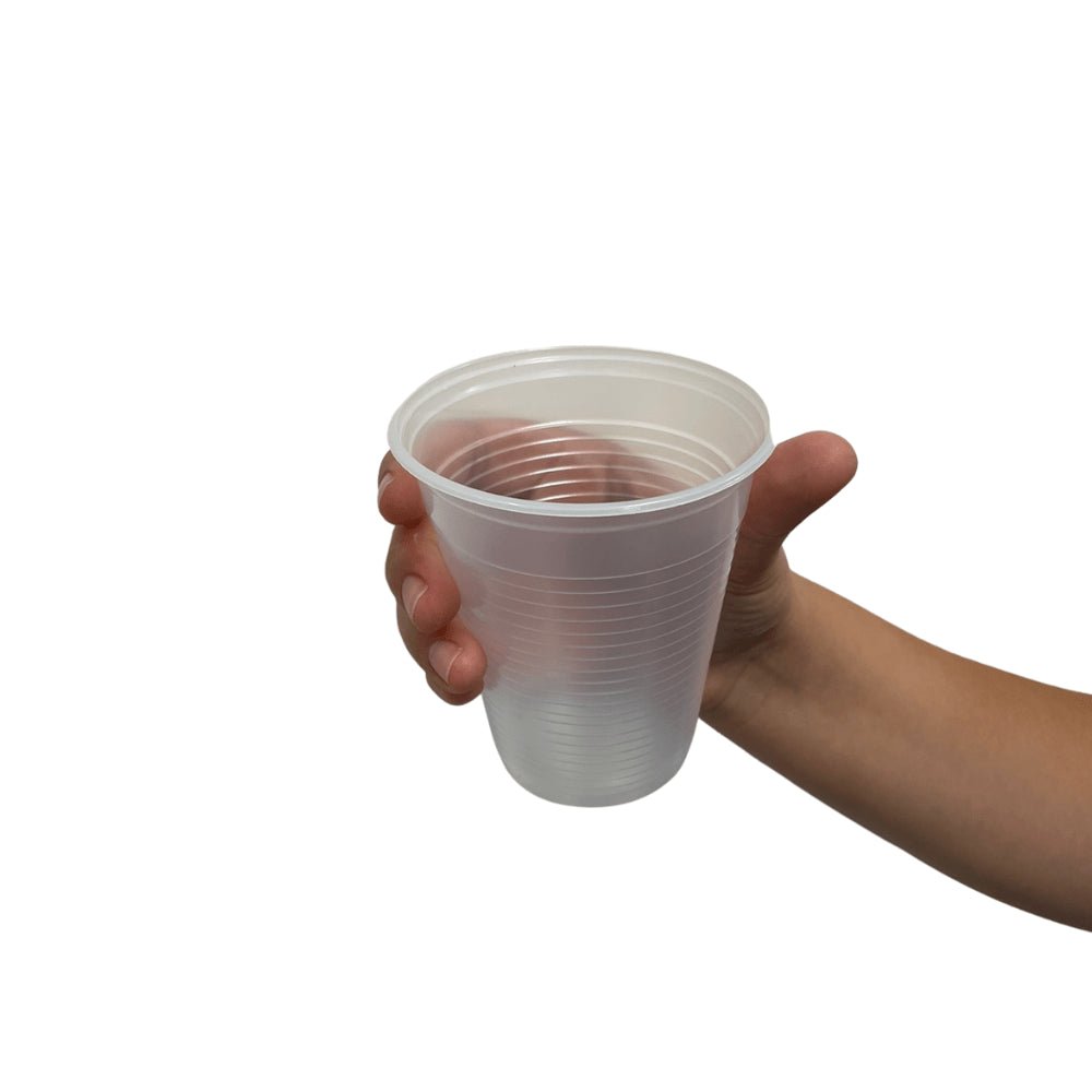 2 Pacotes de Copo de 400ml Transparente PS Totalplast com 50 unidades - e - dona