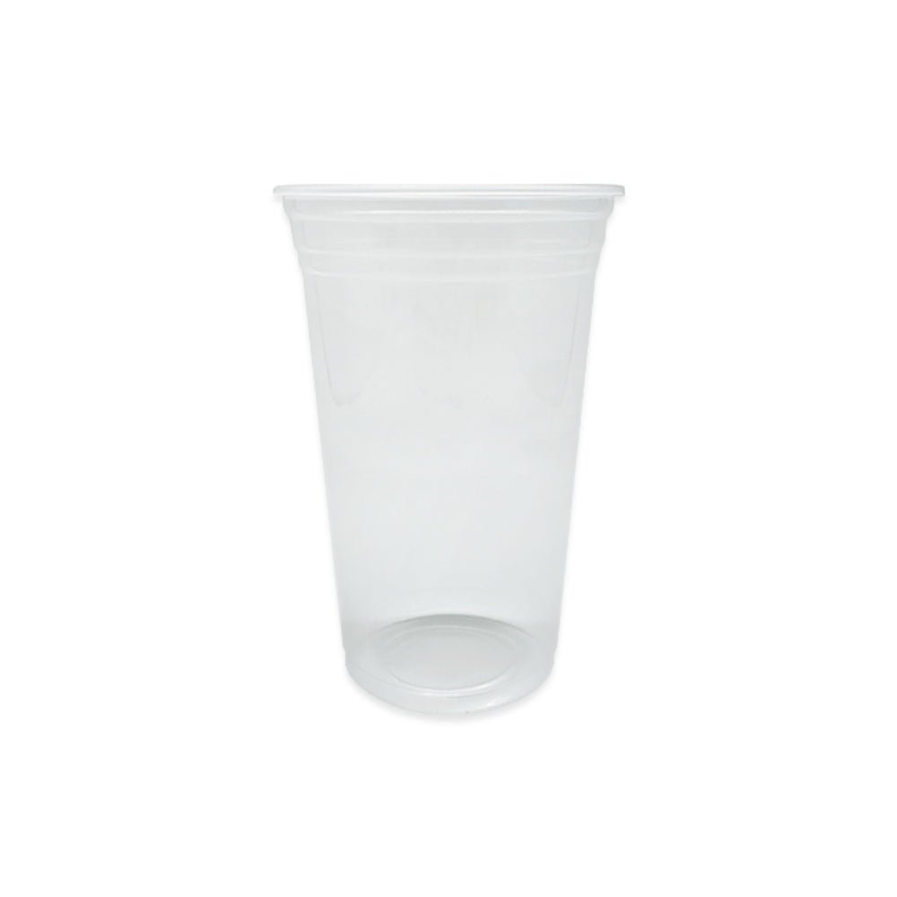 2 Pacotes de Copo de 550ml Liso Transparente PP Ultra Copos Replast com 50 unidades - e - dona