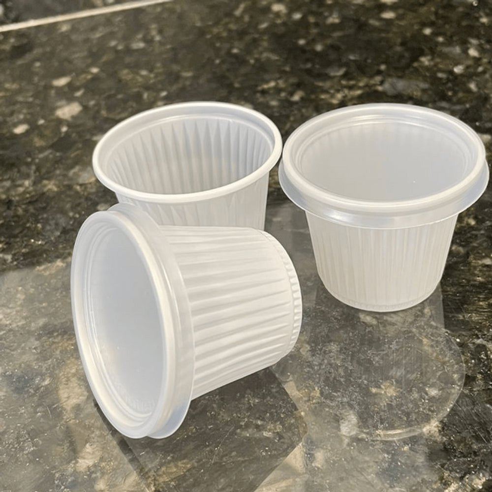 4 Pacotes de Copo de 50ml Branco Copaza ABNT 2002 com 100 unidades - e - dona