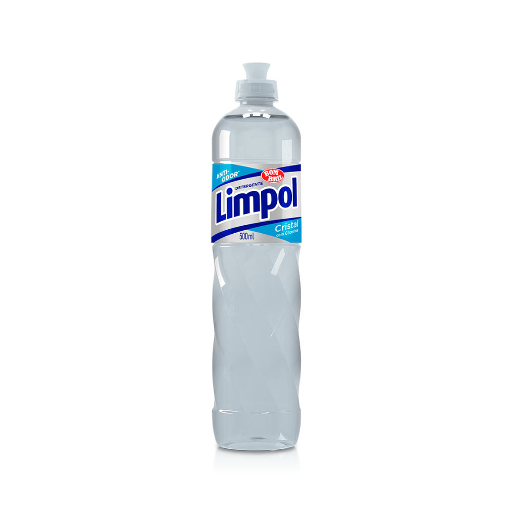 Detergente Líquido Neutro 500ml Limpol Cristal