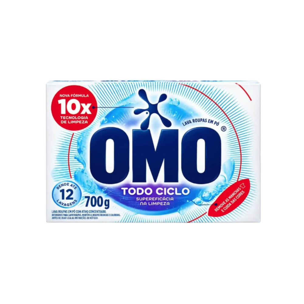 Sabão em Pó Omo Todo Ciclo 700g