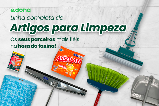 Artigos para limpeza