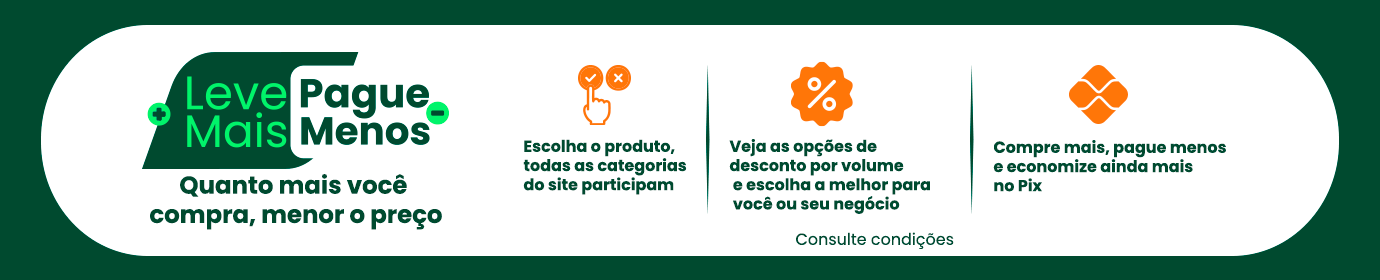 Desconto Progressivo - Leve Mais, Pague Menos
