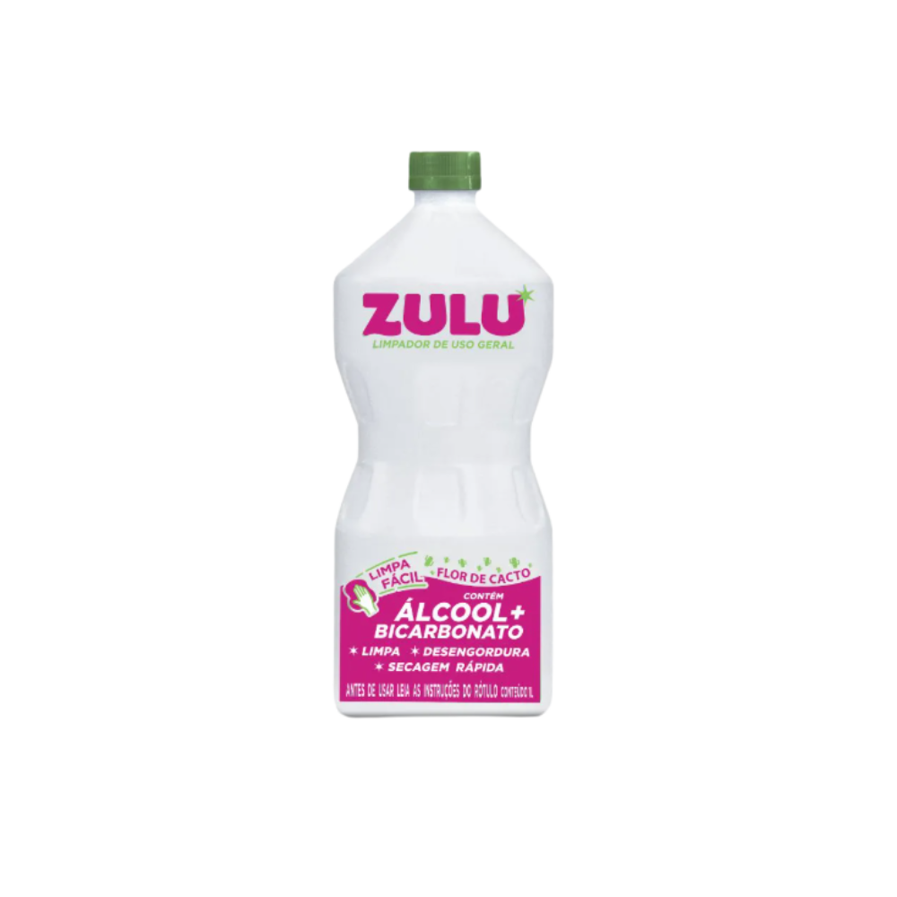 Álcool Zulu com Bicarbonato Flor de Cacto