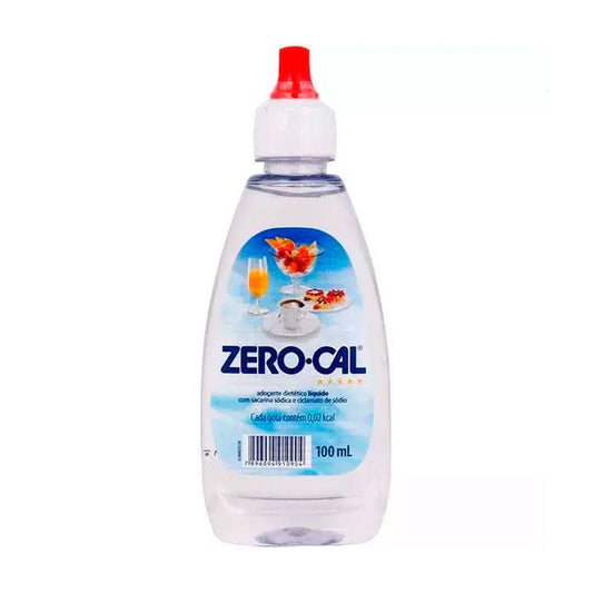 Adoçante Líquido 100 ml Zero - Cal Sacarina - e - dona