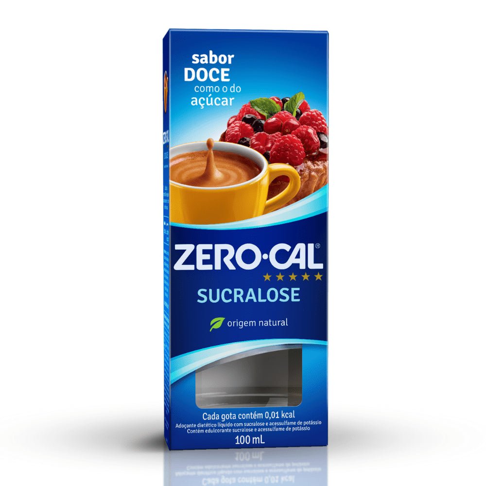 Adoçante Líquido Zero Cal Sucralose 100ml - e - dona