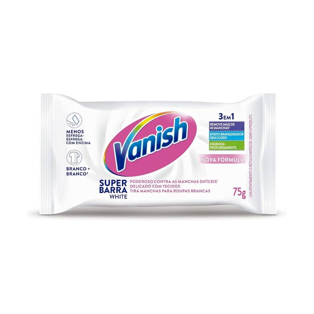 Alvejante Vanish Barra 75g White - e - dona