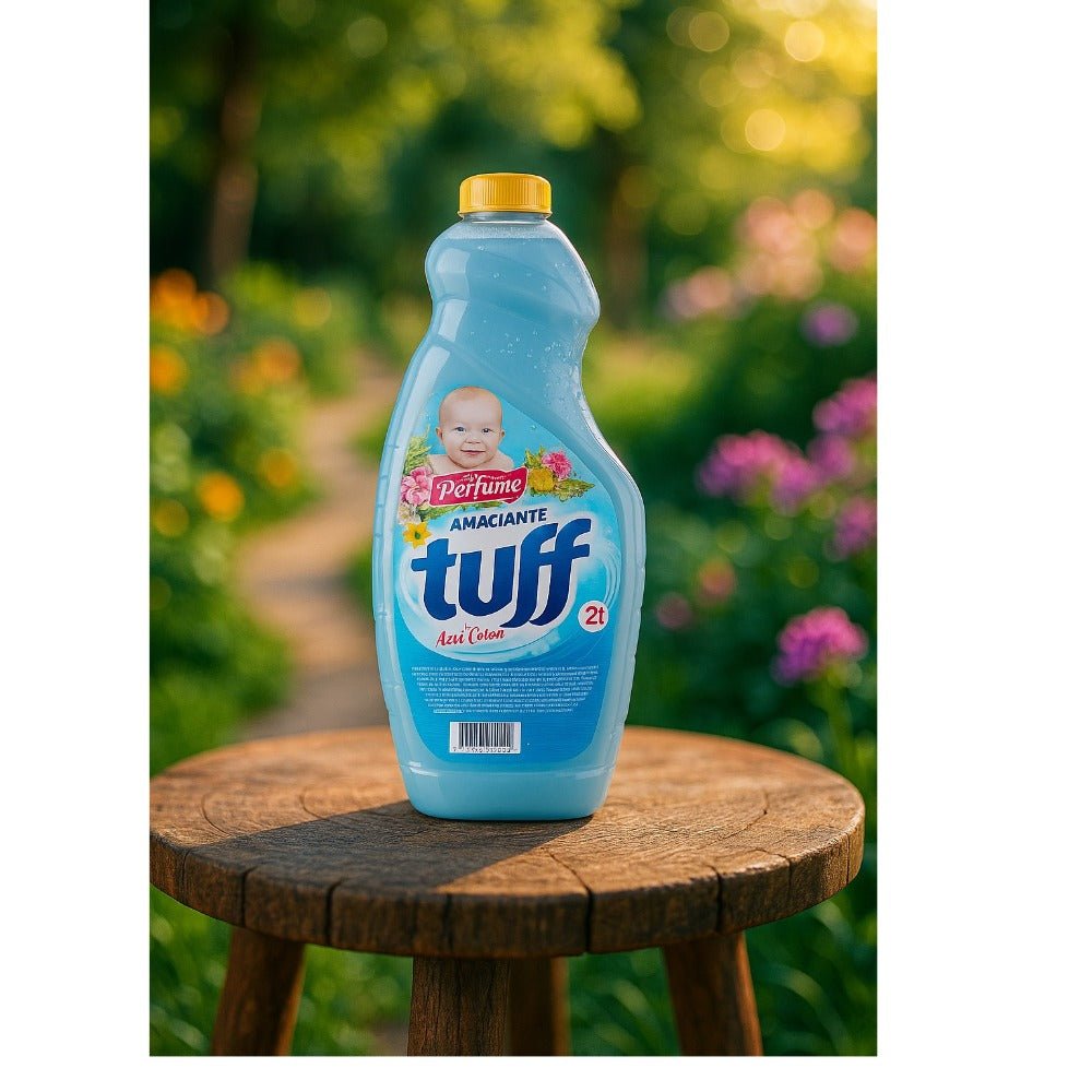 Amaciante 2 Litros Tuff Azul Celeste Plus - e - dona