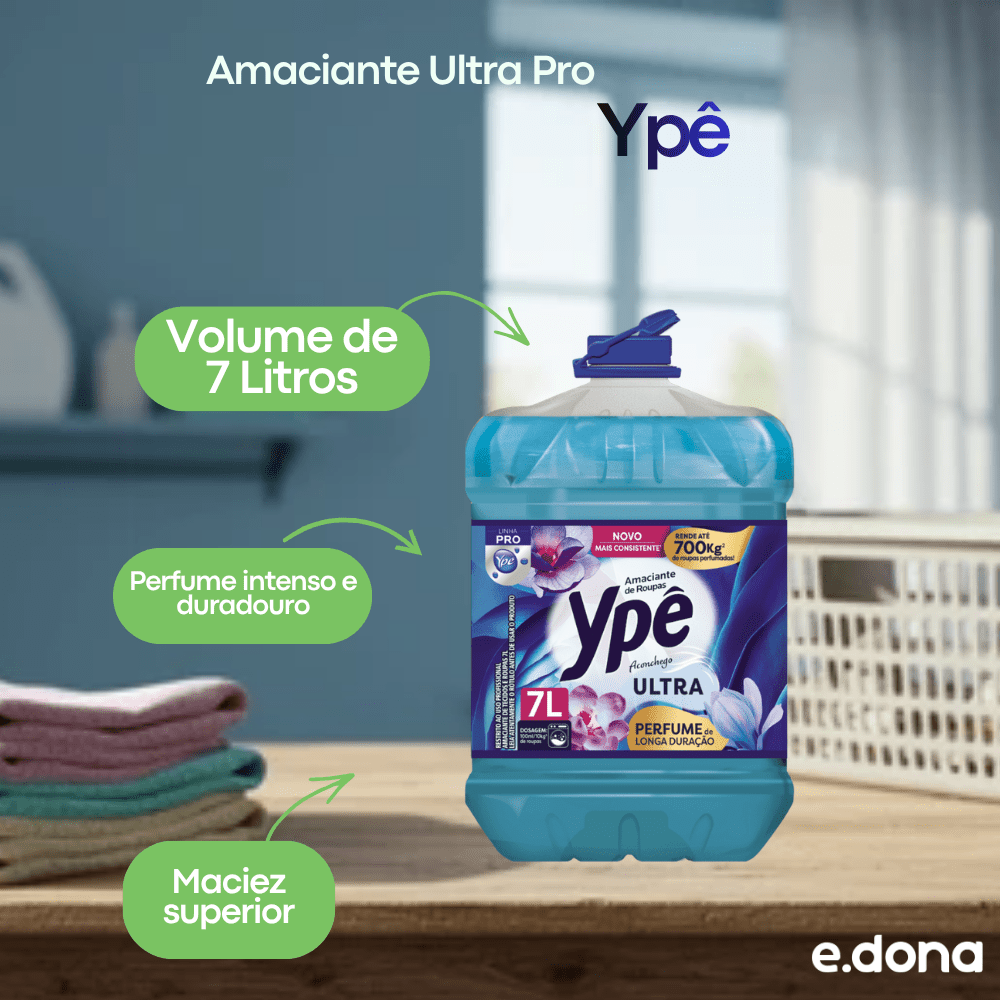 Amaciante Ultra Pro 7 Litros Ypê - e - dona
