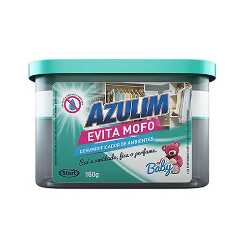 Anti Mofo Desumidificador 160g Azulim Baby - e - dona