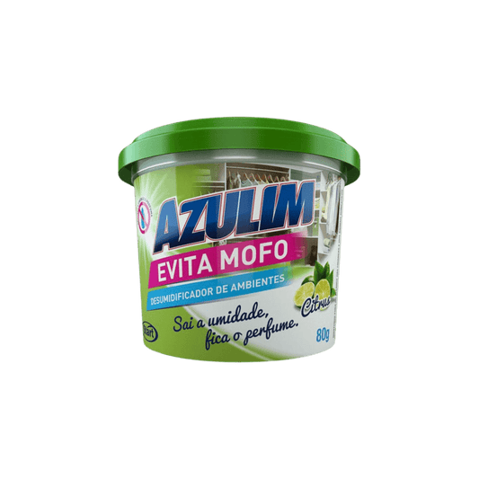 Anti Mofo Desumidificador Azulim Citrus 80g - e - dona