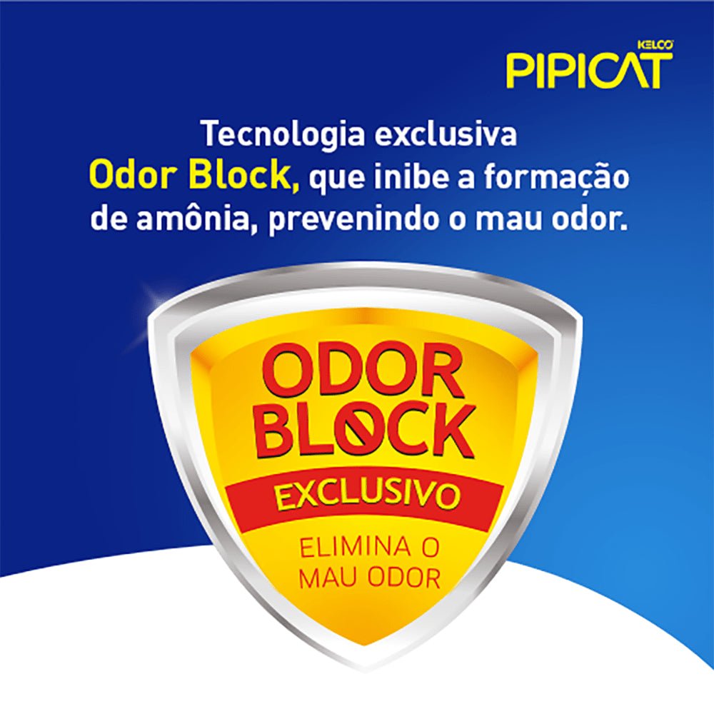 Areia Higiênica Sanitária para Gatos Classic Pipicat 12kg - e - dona