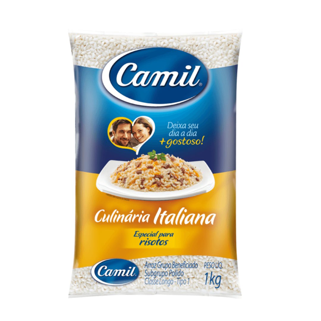 Arroz Culinária Italiana Camil 1kg - e - dona