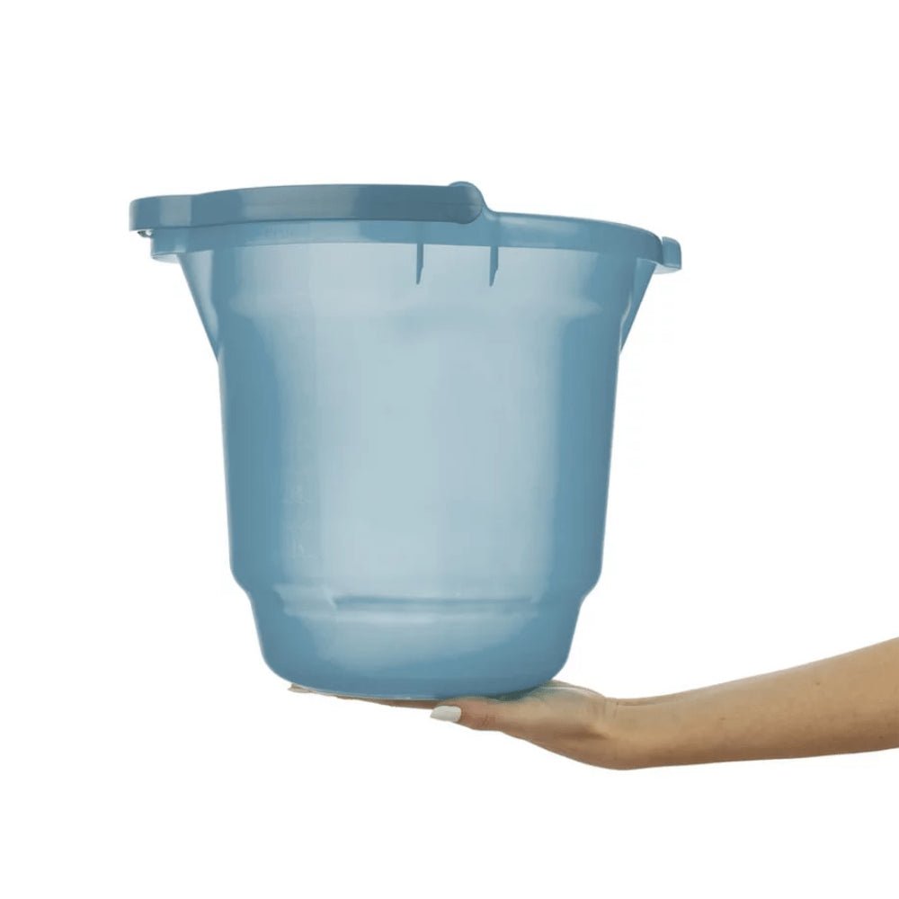 Balde 8,5L Sanremo Translúcido Azul - e - dona