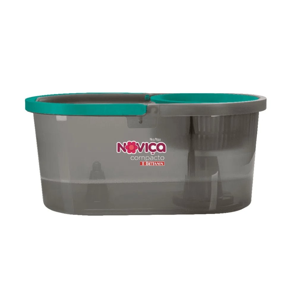 Balde Mop Giratório 10 litros Compacto Noviça BT1395 - e - dona