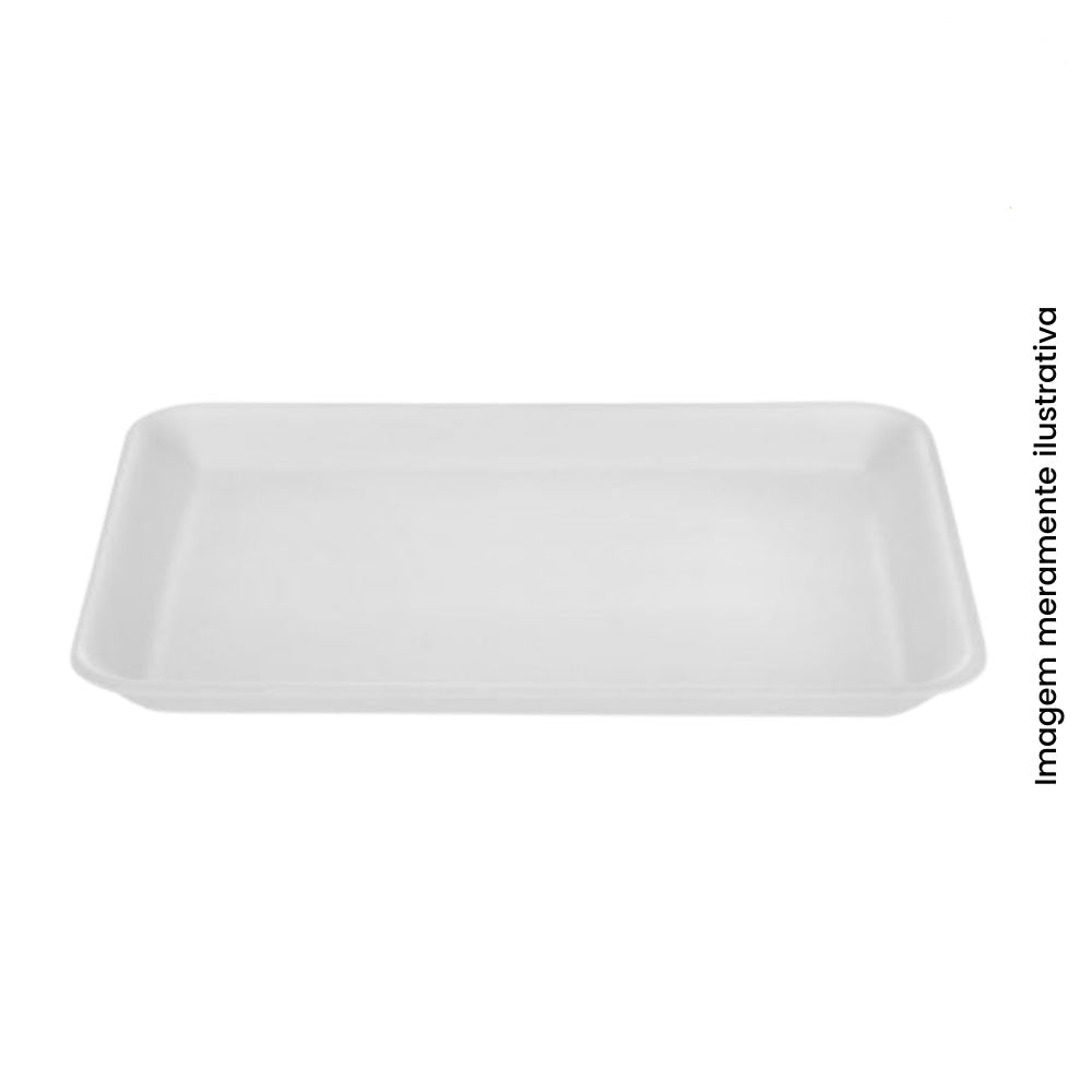 Bandeja de Isopor Rasa 03 Bom Apetite com 400 unidades - e - dona