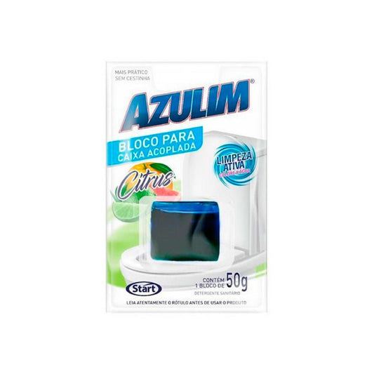 Bloco para caixa Acoplada Citrus Azulim 50g - e - dona
