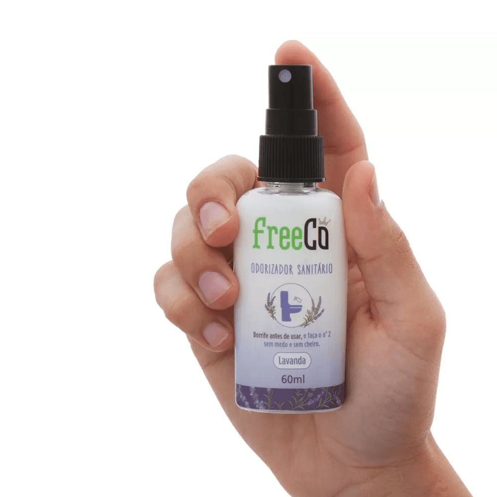Bloqueador de Odores Sanitário Lavanda Freeco 60ml - e - dona