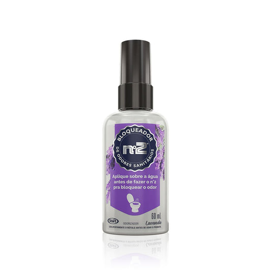 Bloqueador de Odores Sanitário Lavanda N2 Start 60ml - e - dona