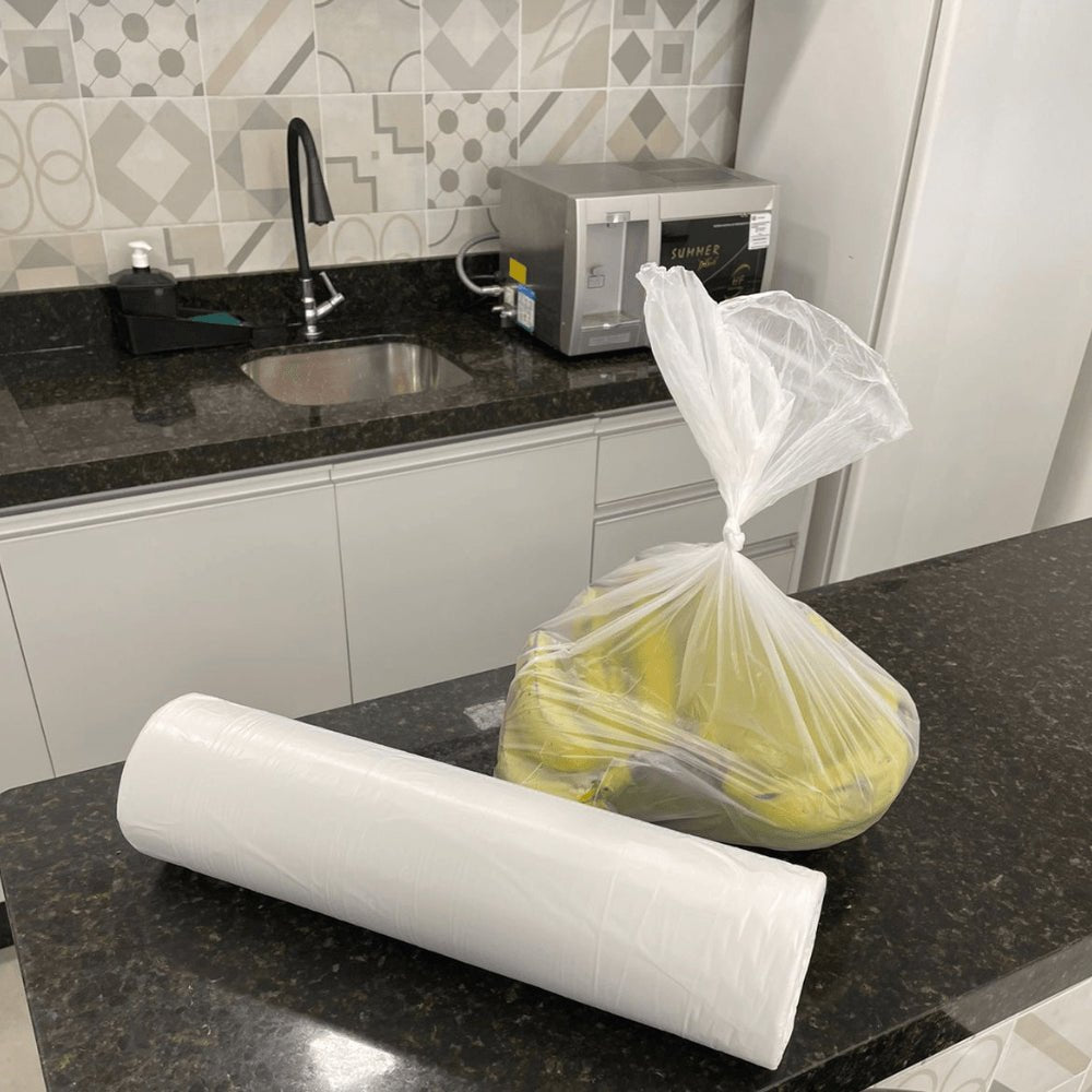 Bobina Plástica Picotada 40x60 Altaplast com 300 sacos - e - dona
