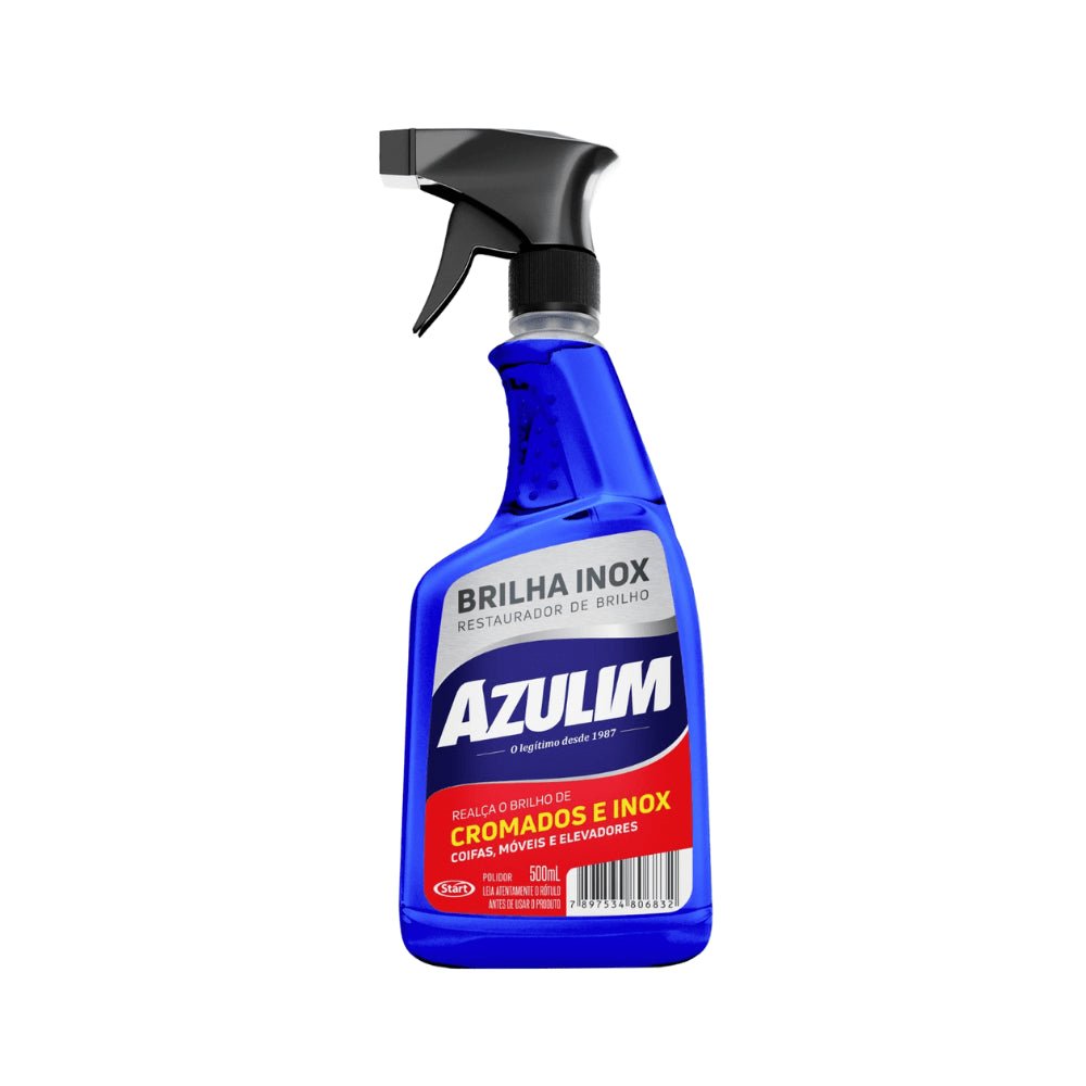 Brilha Inox Azulim 500ml - e - dona