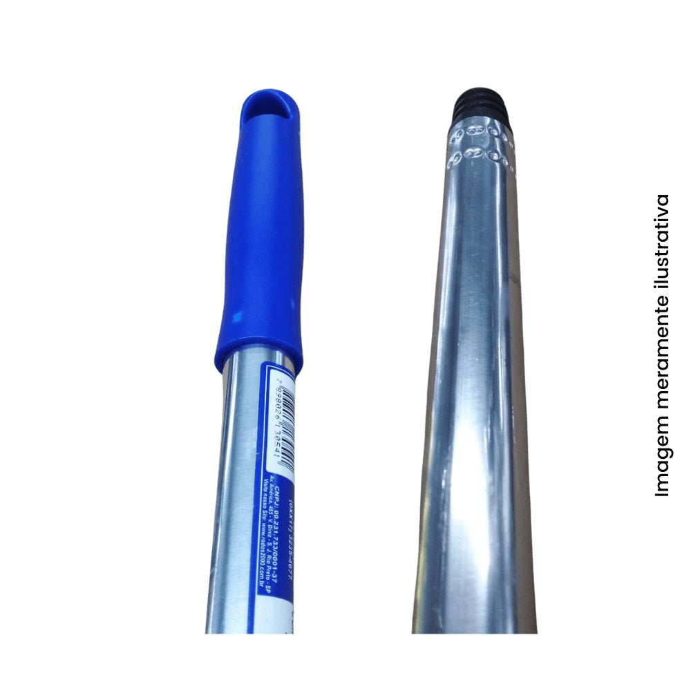 Cabo de alumínio Universal 22mm 1,50 rodo 2.000 - praticidade e resistência para limpeza - e - dona
