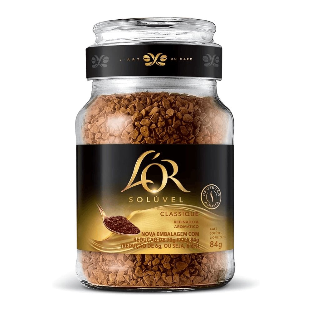 Café Classique Solúvel Lor Vidro 84g - e - dona