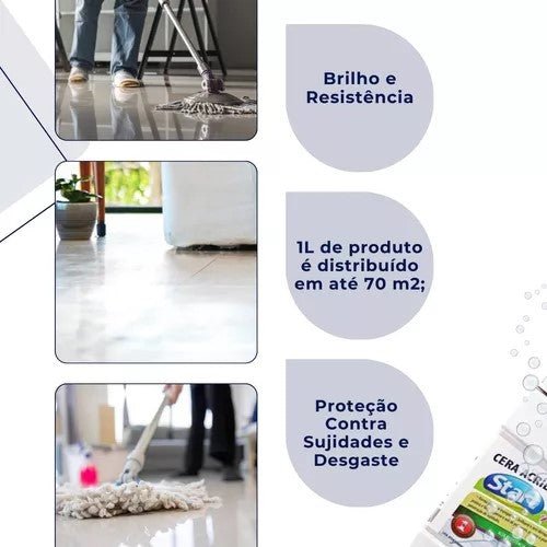 Cera Acrílica Impermeabilizante Start 5 litros - e - dona
