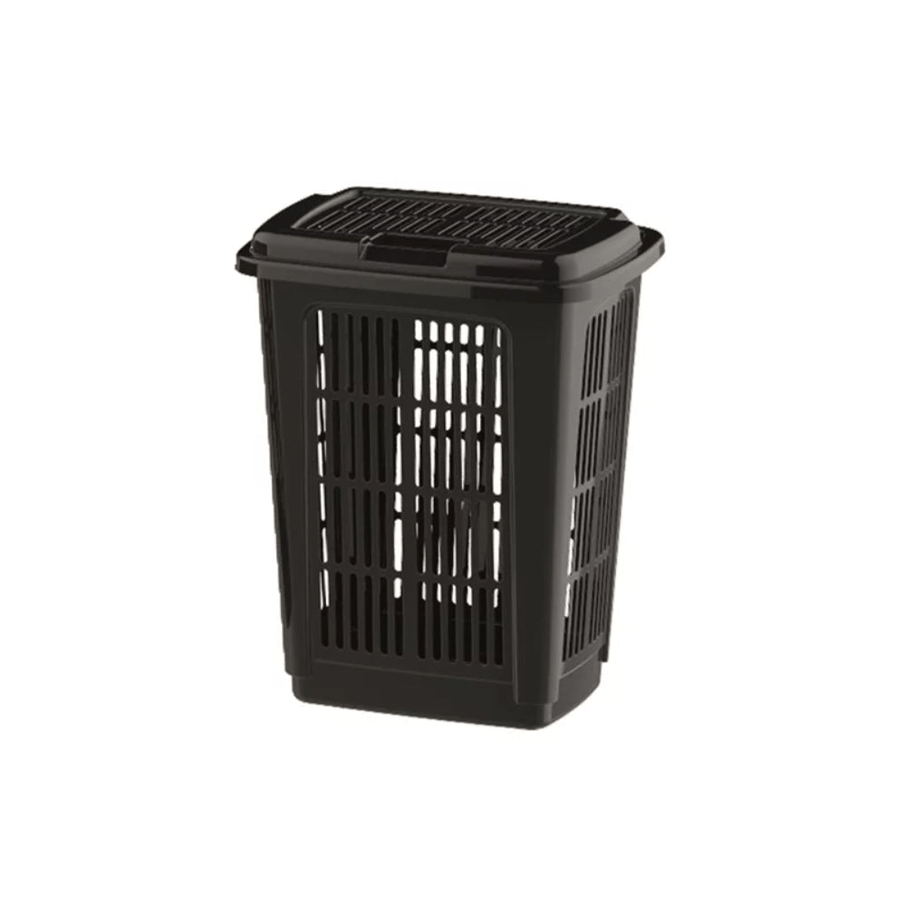 Cesto de Roupa 30 litros Preto Uninjet - e - dona