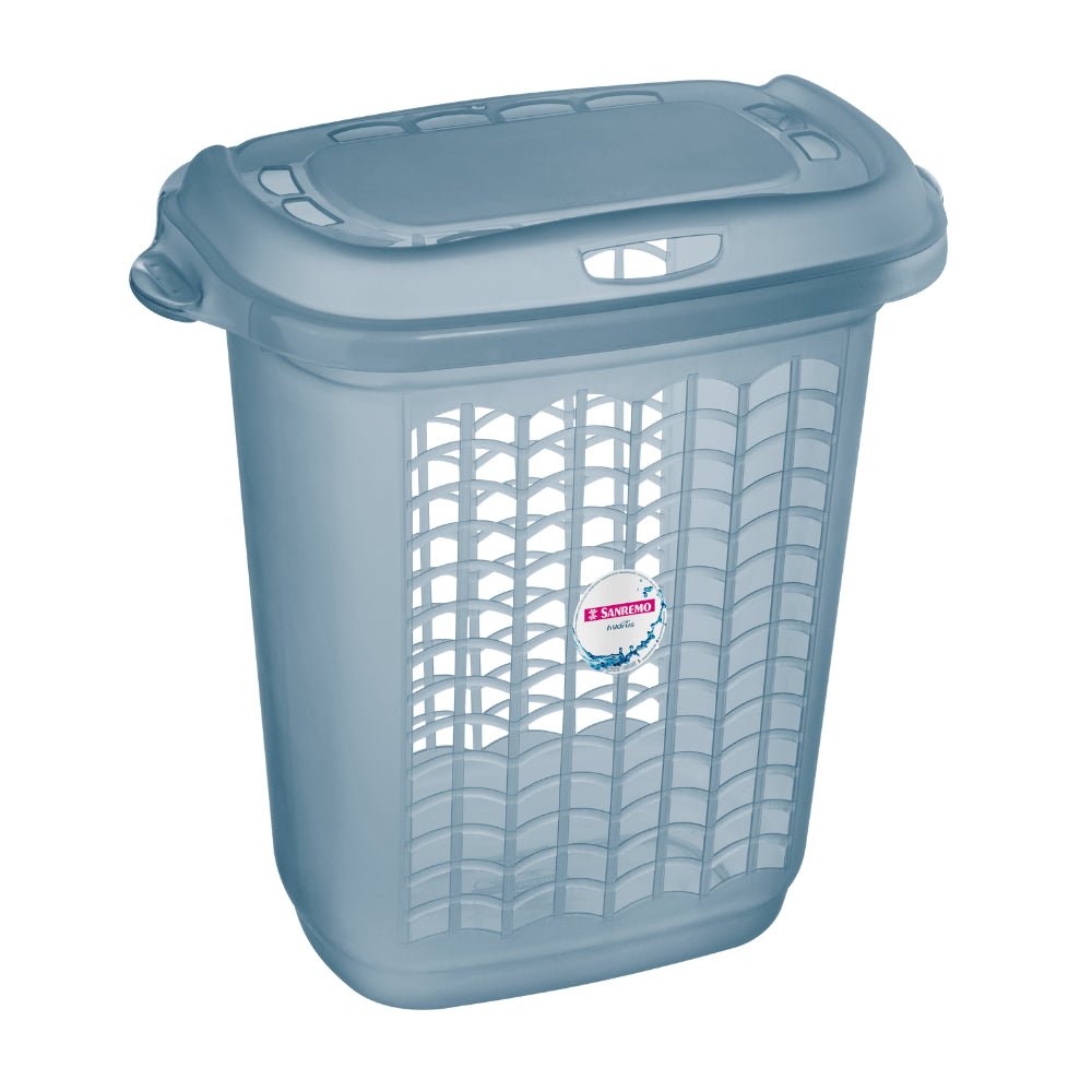 Cesto de roupa 46,4L Sanremo Azul - e - dona