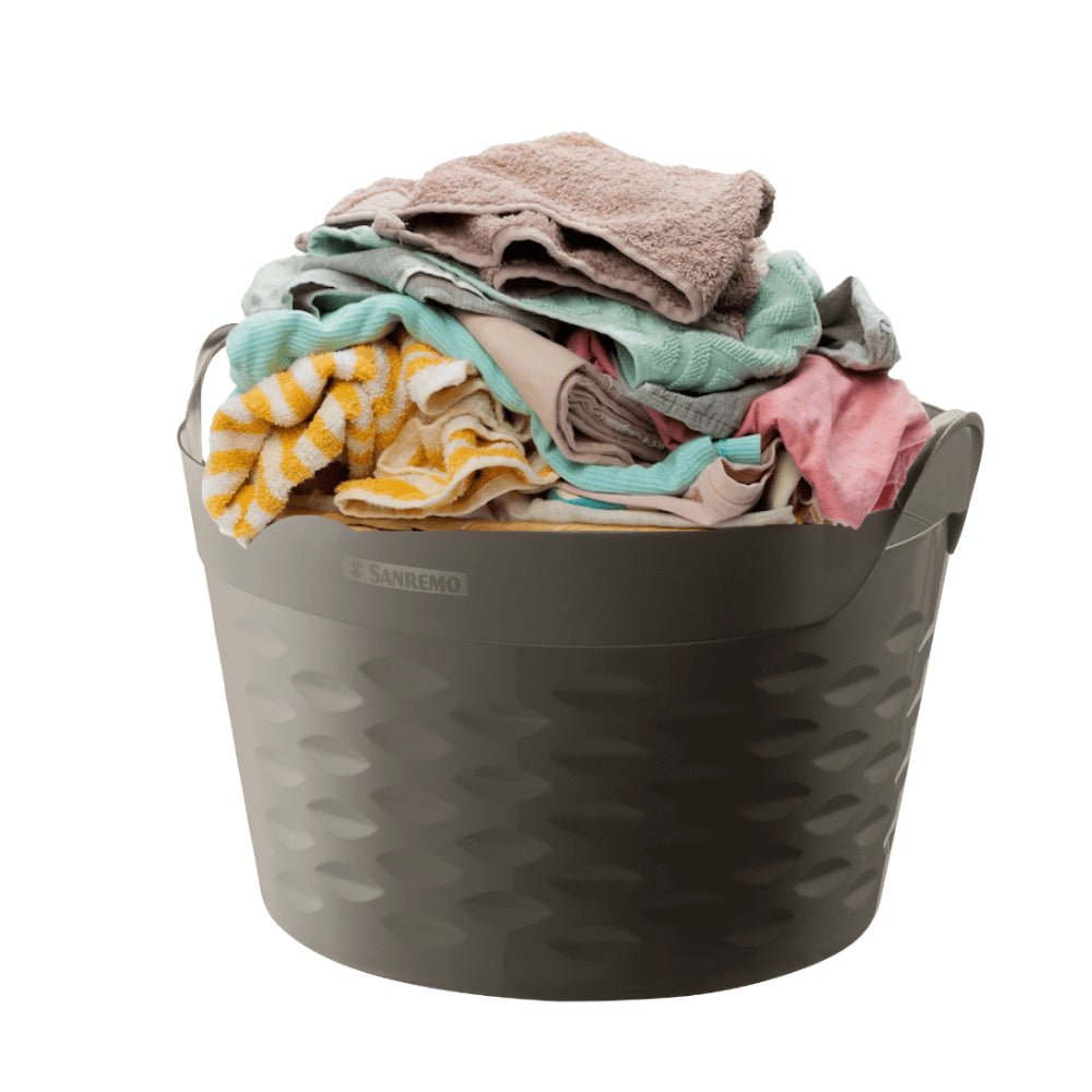 Cesto Organizador 30L Sanremo Cinza - e - dona