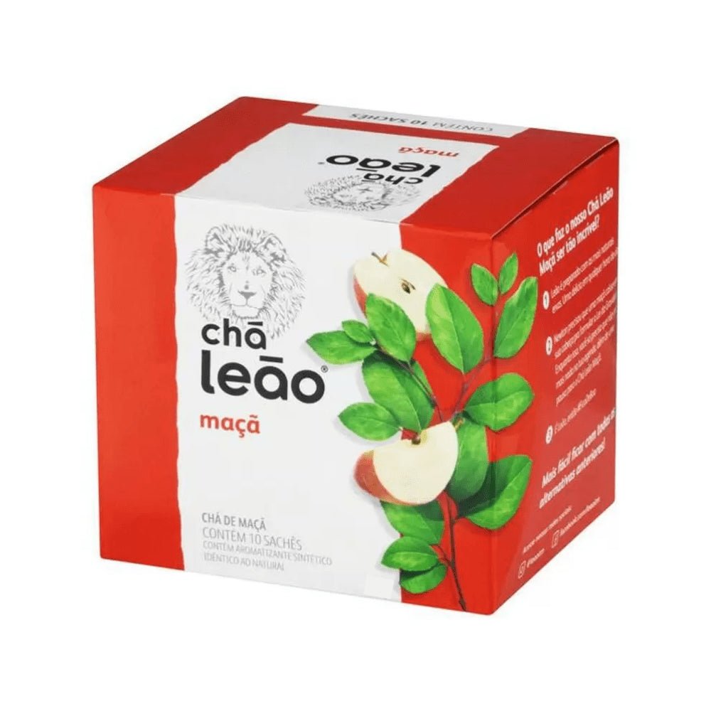 Chá de Maçã Leão com 10 sachês - e - dona