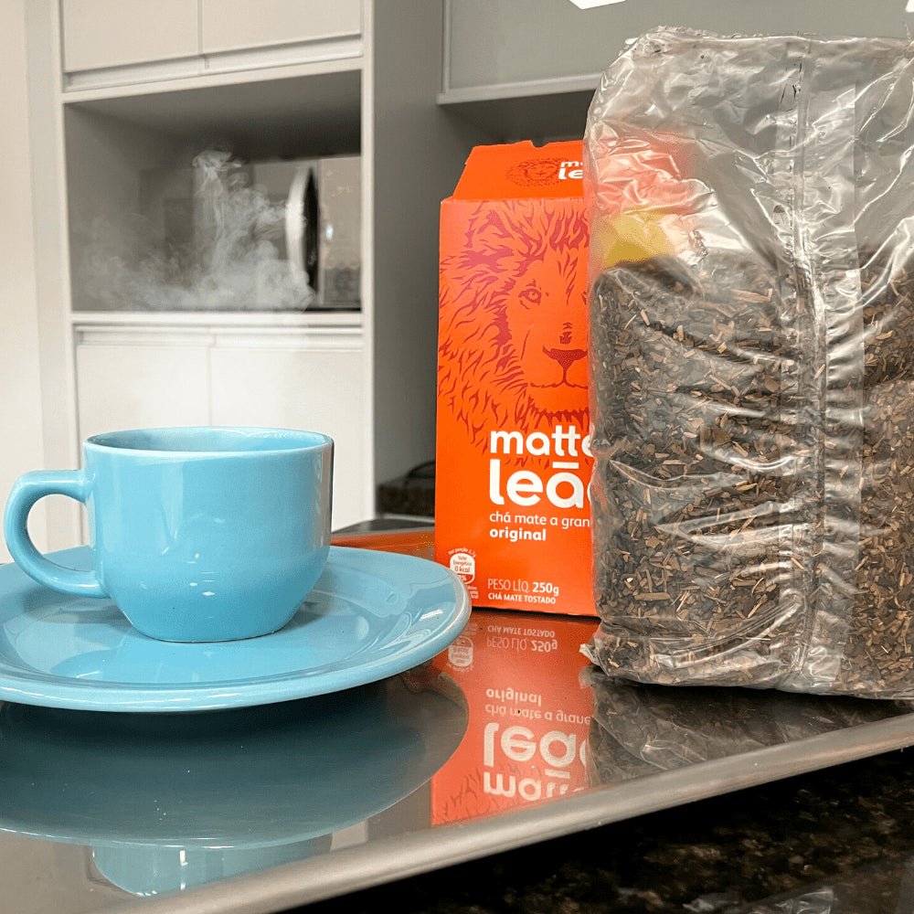 Chá Matte Leão Natural granel 250g - e - dona