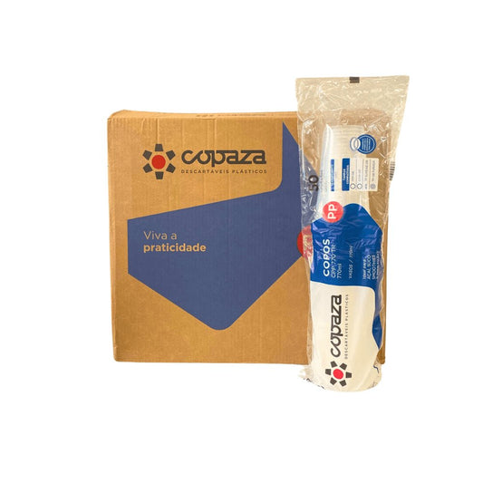 Copo 770ml Copaza ABNT Transparente PP 10x50 - e - dona