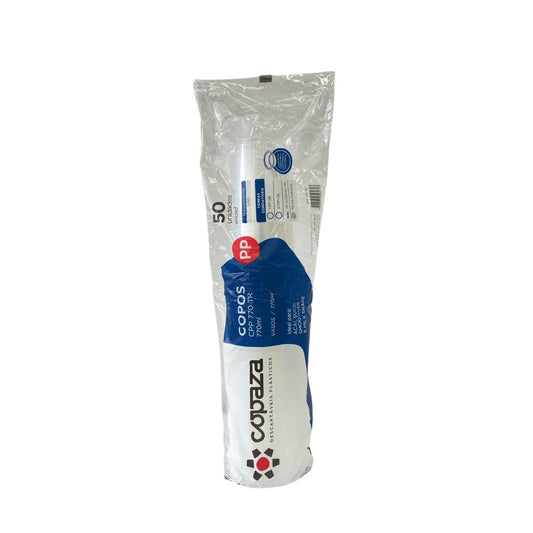 Copo 770ml Copaza ABNT Transparente PP c/ 50 - e - dona