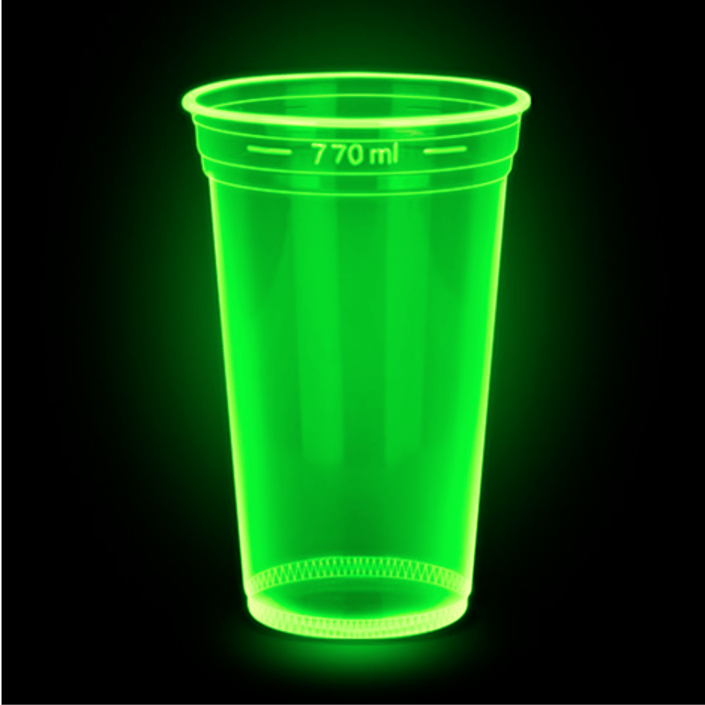 Copo 770ml Copaza PS Neon Verde com 500 Unidades - e - dona