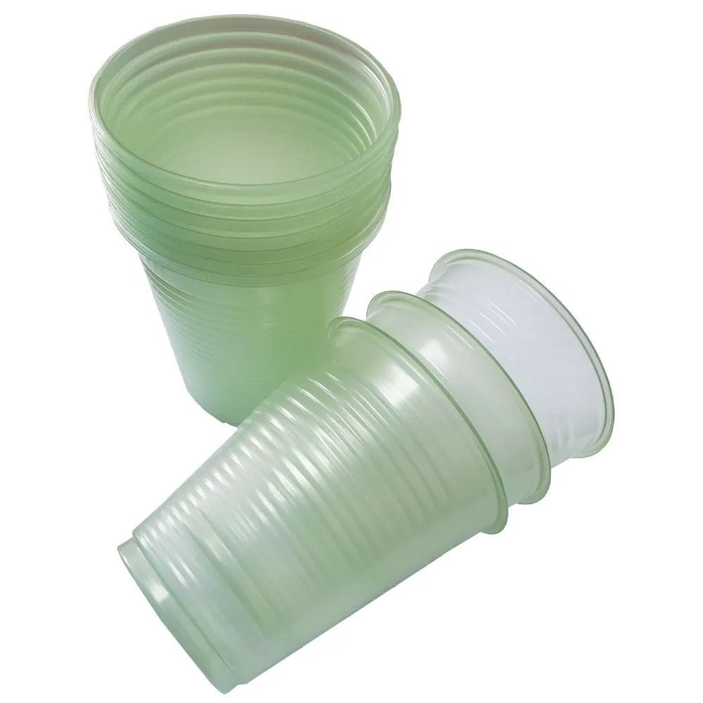 Copo de 180ml Biodegradável Translúcido Cristalcopo com 100 unidades - e - dona