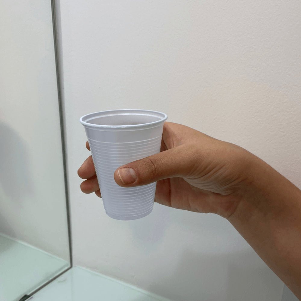 Copo de 200ml Branco PS Totalplast com 100 unidades - e - dona