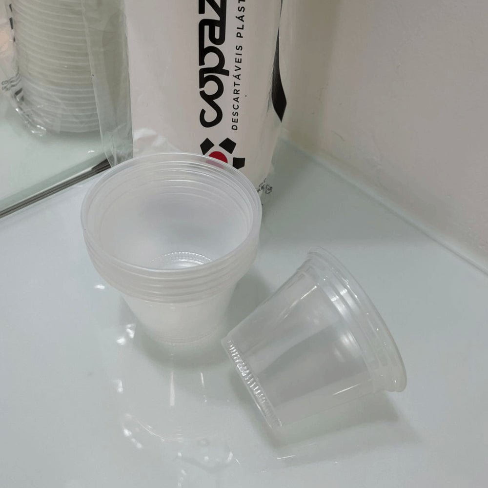 Copo de 80ml Translúcido Boca 6 Copaza com 3.000 unidades ideal para café - e - dona
