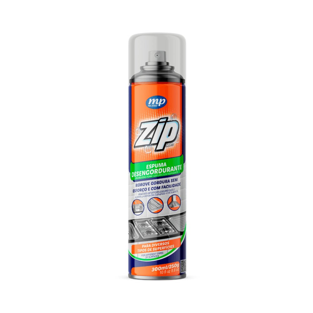 Desengordurante Spray Espuma 300ml Zip - e - dona