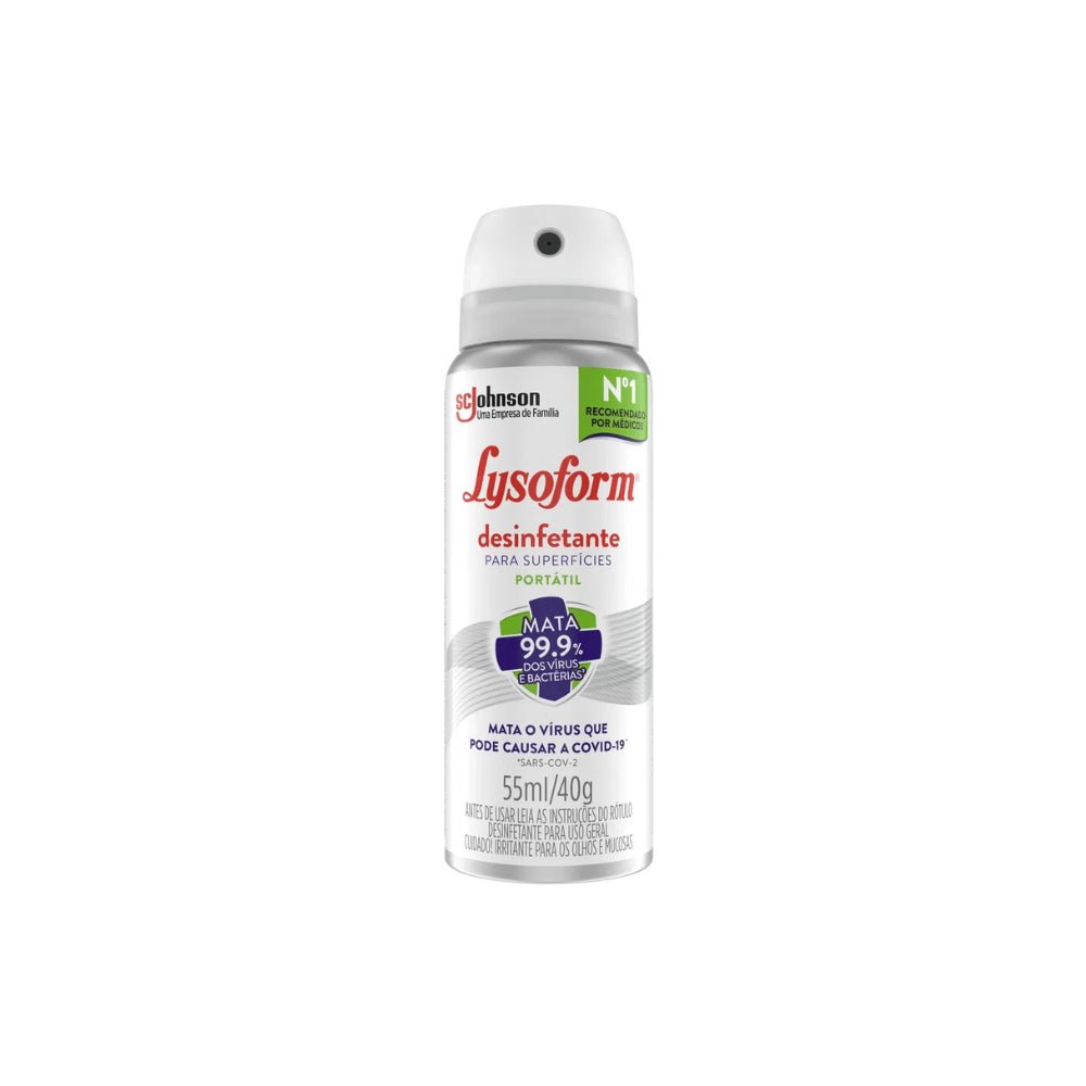 Desinfetante Aerossol Lysoform Original 55ml - e - dona