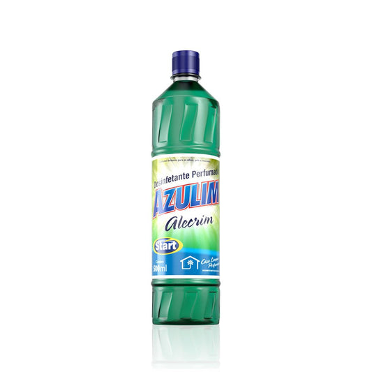 Desinfetante Alecrim Azulim 500ml - Ideal para Limpeza de Vaso Sanitário e Superfícies Laváveis - e - dona