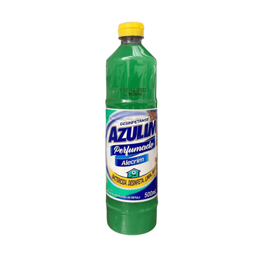 Desinfetante Alecrim Azulim 500ml - Ideal para Limpeza de Vaso Sanitário e Superfícies Laváveis - e - dona
