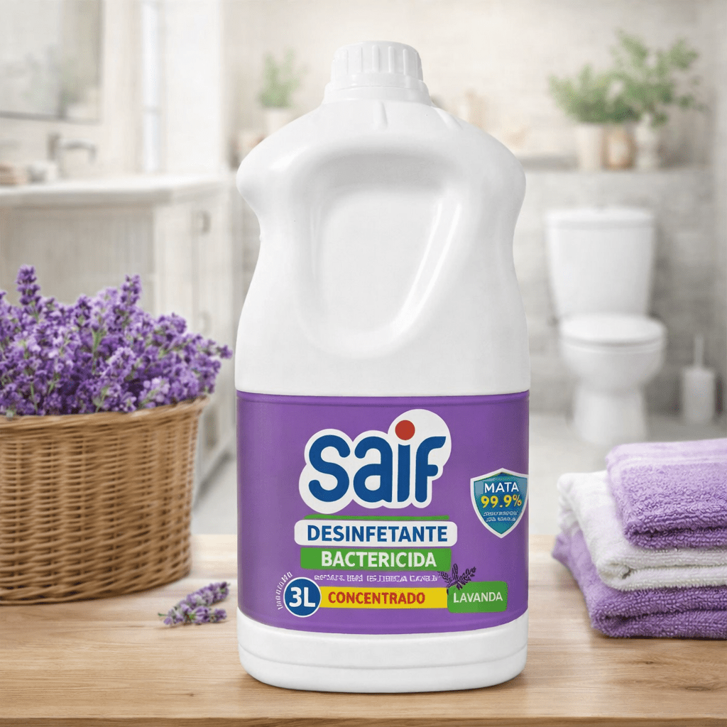 Desinfetante Bactericida Lavanda 3L Saif - e - dona