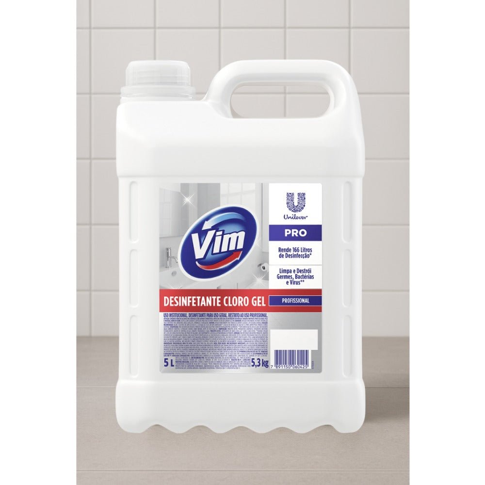 Desinfetante Cloro Gel VIM 5 Litros - e - dona