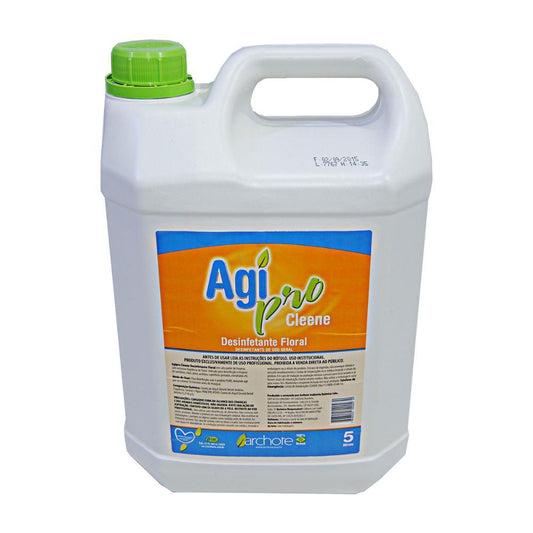Desinfetante Concentrado Floral Cleene Agi Pro 5 Litros - e - dona