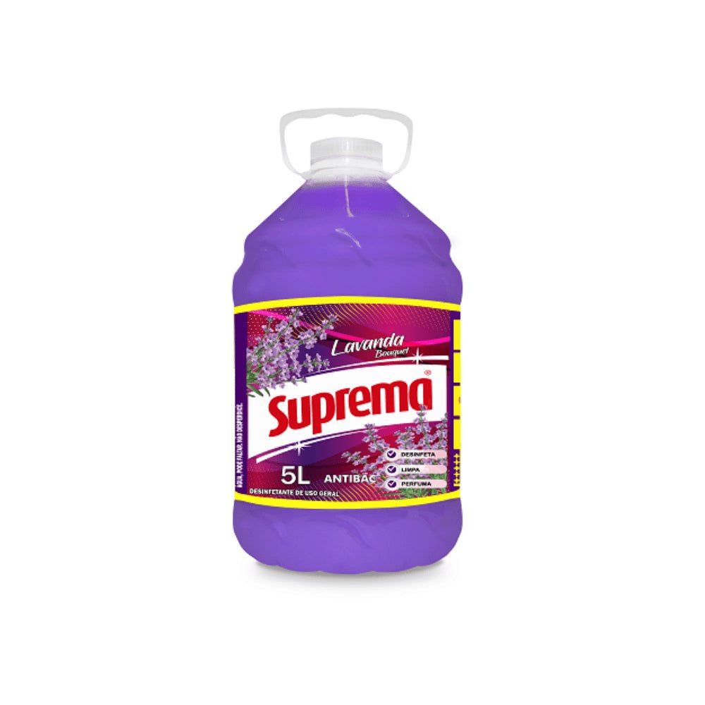 Desinfetante Lavanda Bouquet Suprema 5 Litros - e - dona