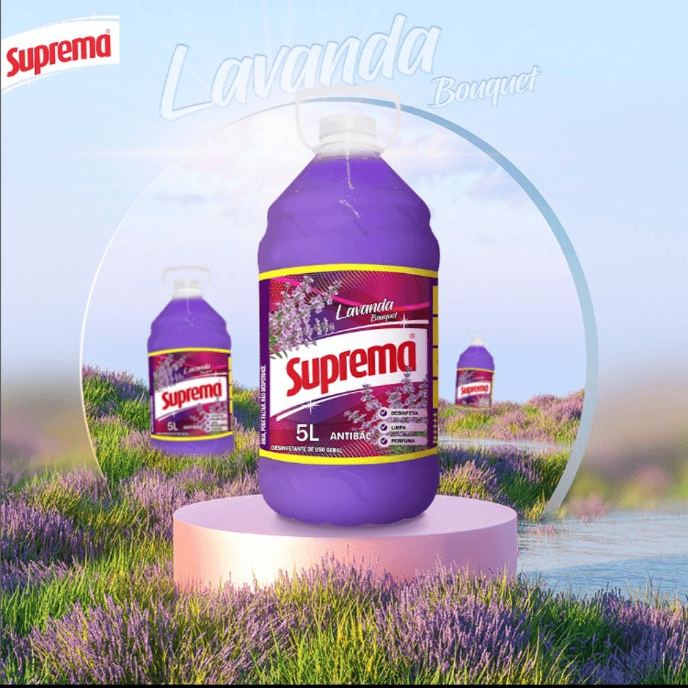 Desinfetante Lavanda Bouquet Suprema 5 Litros - e - dona